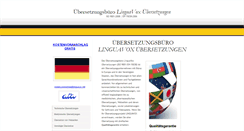 Desktop Screenshot of linguavox.de